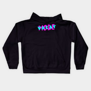 VACAY MODE | Retro 80s Vacation Kids Hoodie